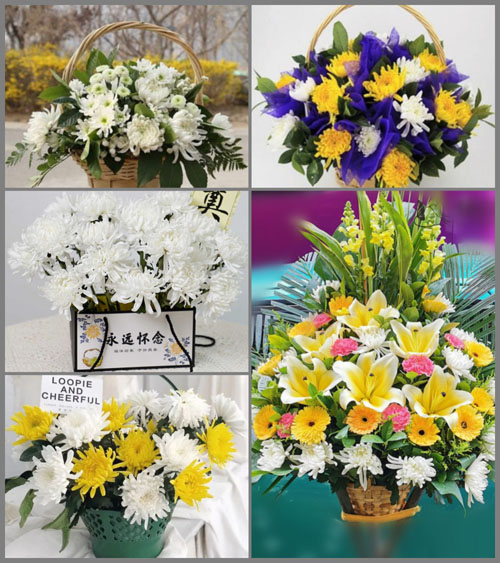 福建宁德古田县黄田镇洋上村白事提篮配送